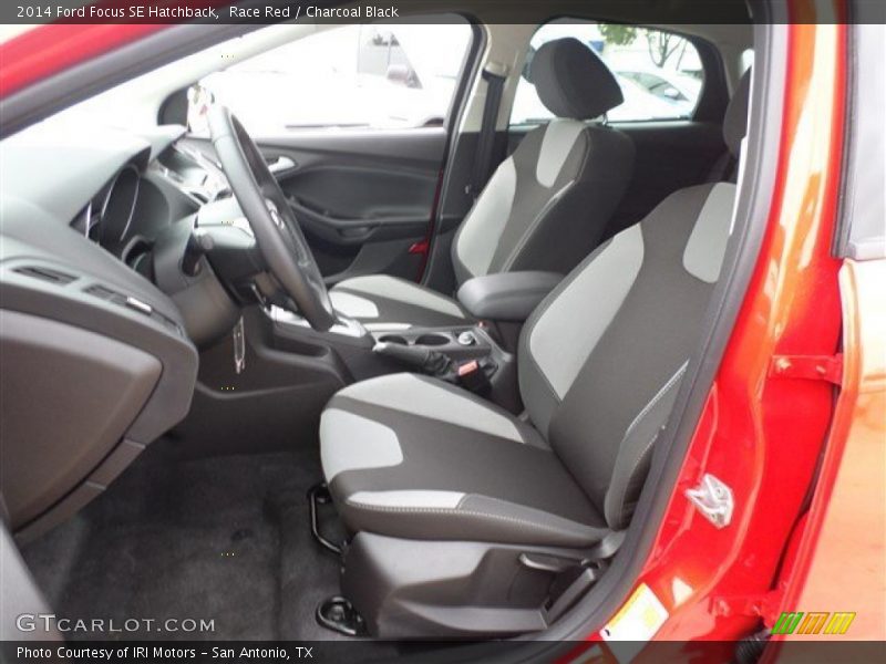 Race Red / Charcoal Black 2014 Ford Focus SE Hatchback