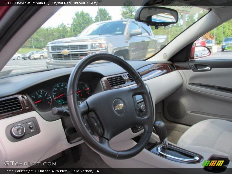 Crystal Red Tintcoat / Gray 2013 Chevrolet Impala LT