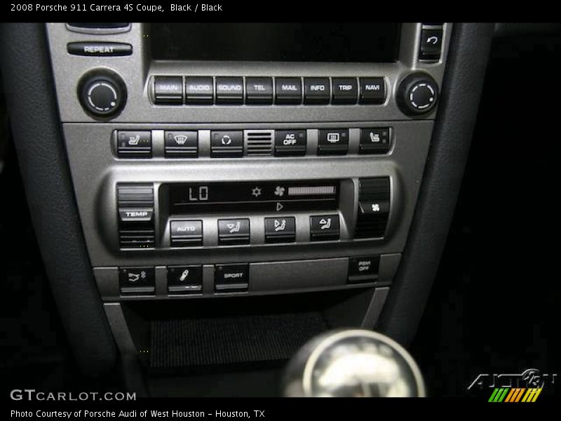 Black / Black 2008 Porsche 911 Carrera 4S Coupe