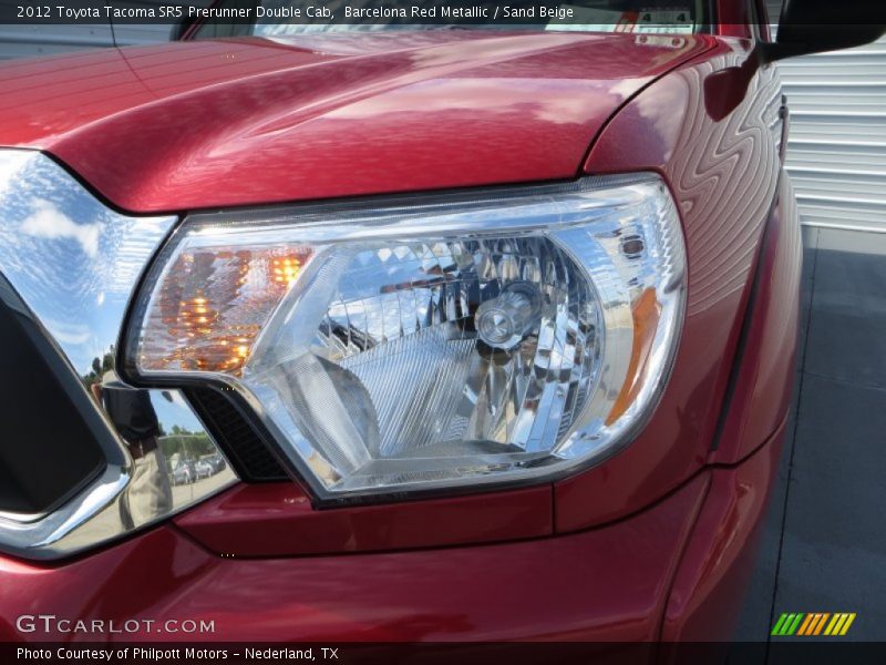 Barcelona Red Metallic / Sand Beige 2012 Toyota Tacoma SR5 Prerunner Double Cab