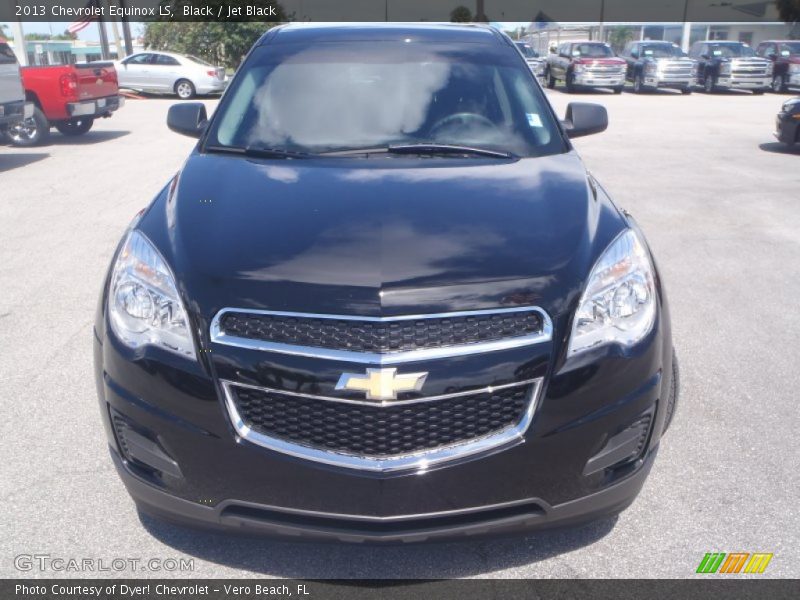 Black / Jet Black 2013 Chevrolet Equinox LS