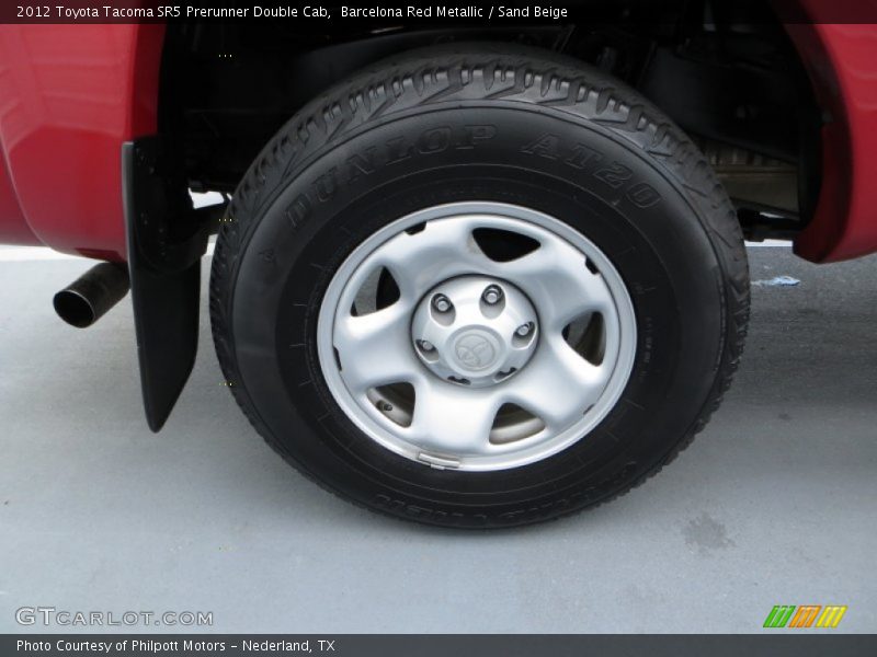 Barcelona Red Metallic / Sand Beige 2012 Toyota Tacoma SR5 Prerunner Double Cab