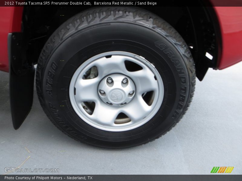 Barcelona Red Metallic / Sand Beige 2012 Toyota Tacoma SR5 Prerunner Double Cab