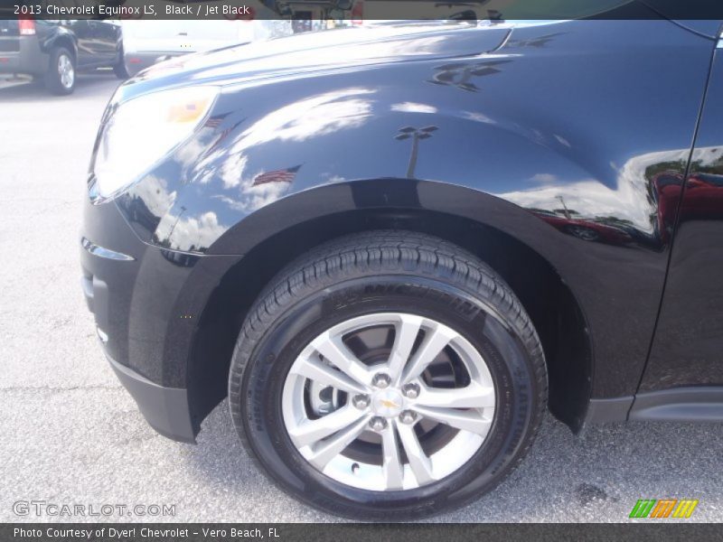 Black / Jet Black 2013 Chevrolet Equinox LS