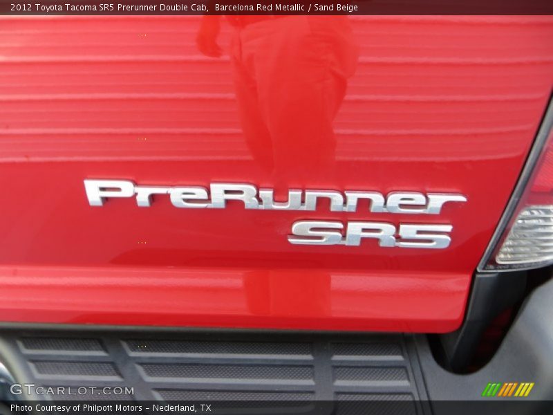 Barcelona Red Metallic / Sand Beige 2012 Toyota Tacoma SR5 Prerunner Double Cab