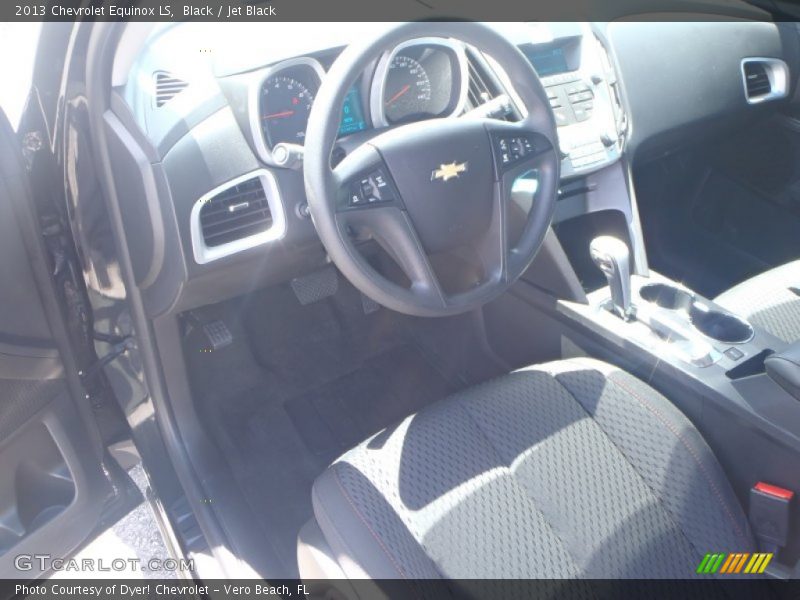 Black / Jet Black 2013 Chevrolet Equinox LS
