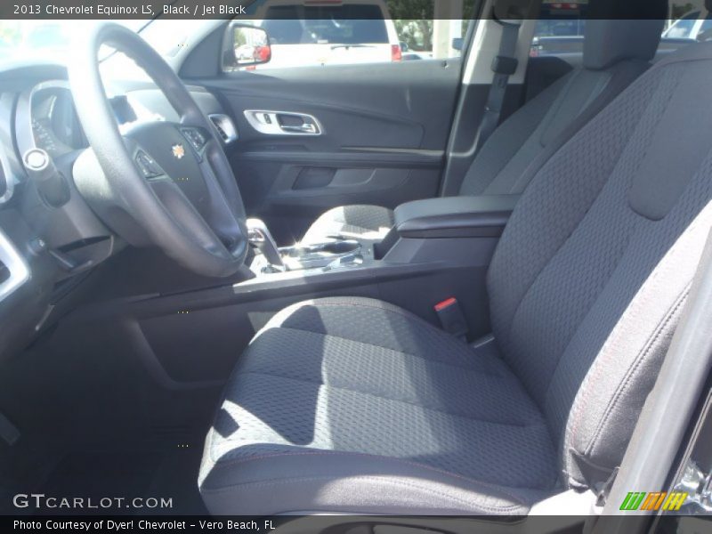 Black / Jet Black 2013 Chevrolet Equinox LS