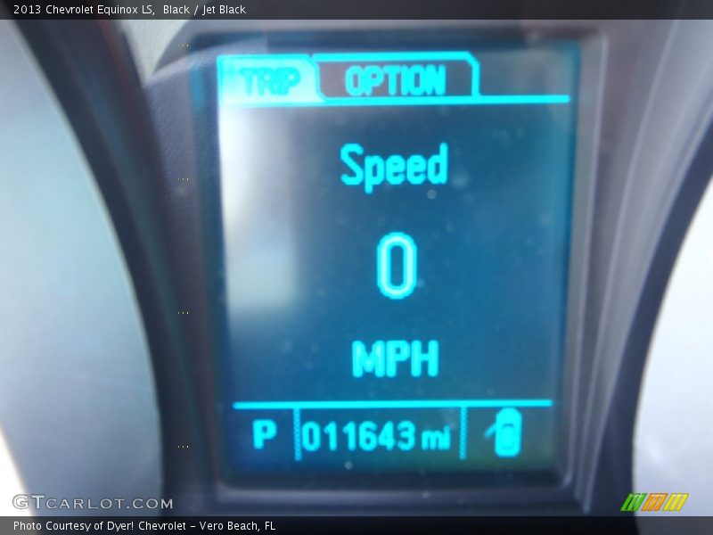 Black / Jet Black 2013 Chevrolet Equinox LS