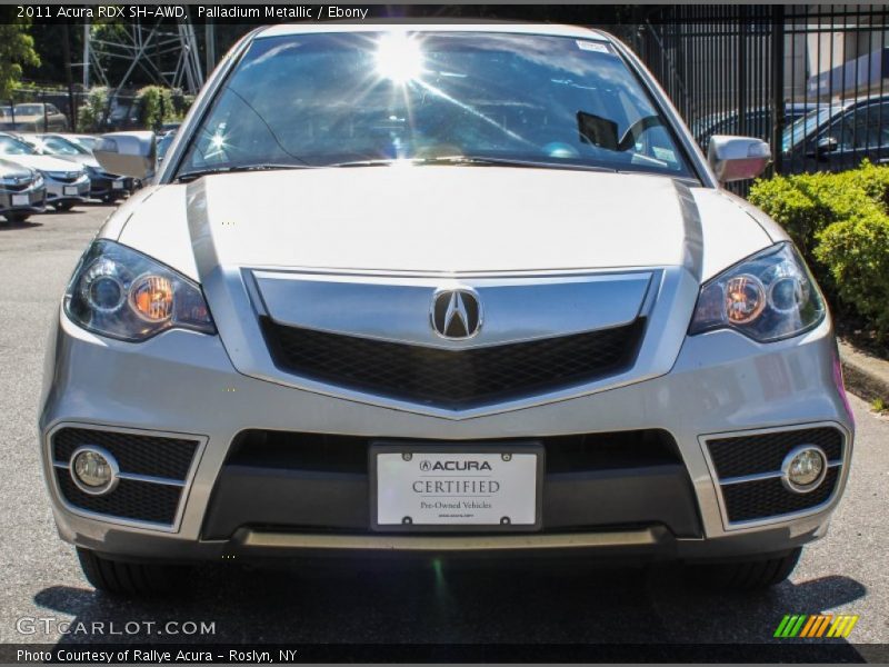 Palladium Metallic / Ebony 2011 Acura RDX SH-AWD