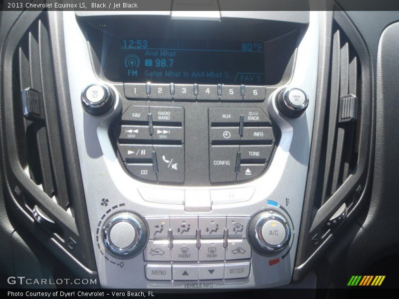 Black / Jet Black 2013 Chevrolet Equinox LS