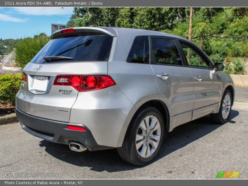 Palladium Metallic / Ebony 2011 Acura RDX SH-AWD