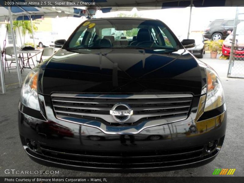 Super Black / Charcoal 2009 Nissan Altima 2.5 SL