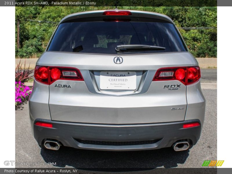 Palladium Metallic / Ebony 2011 Acura RDX SH-AWD