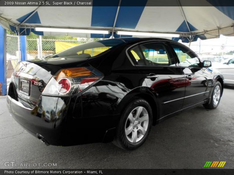 Super Black / Charcoal 2009 Nissan Altima 2.5 SL