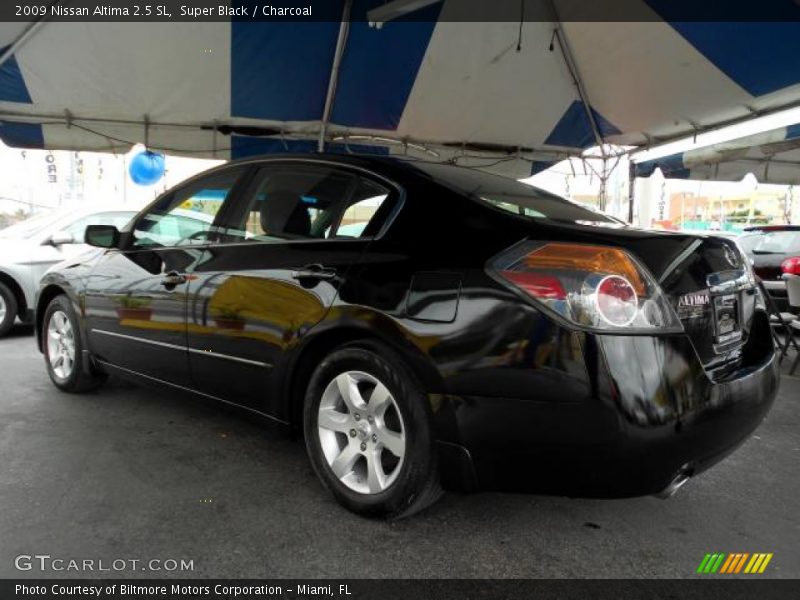 Super Black / Charcoal 2009 Nissan Altima 2.5 SL