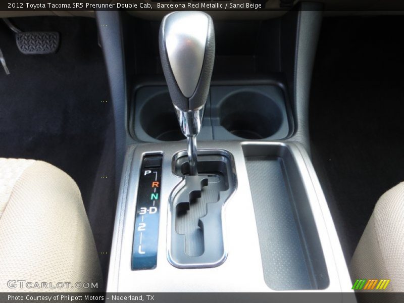 Barcelona Red Metallic / Sand Beige 2012 Toyota Tacoma SR5 Prerunner Double Cab