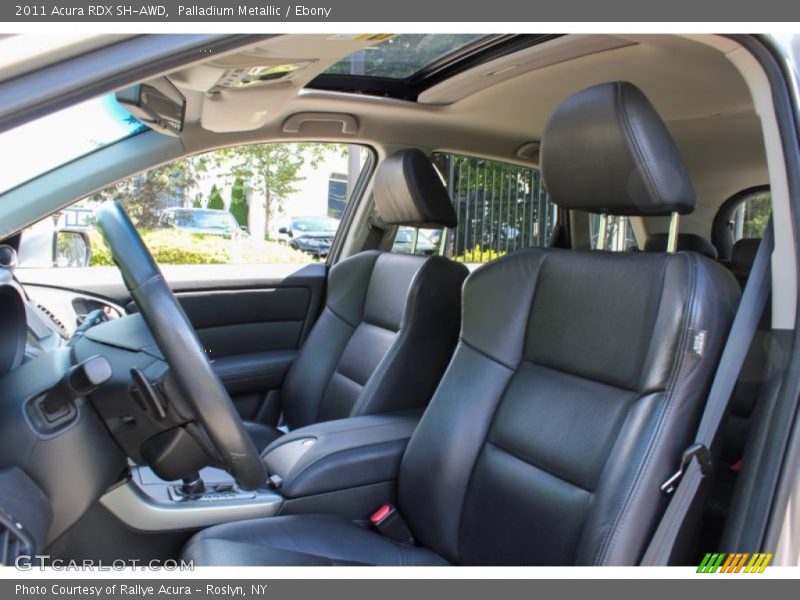 Palladium Metallic / Ebony 2011 Acura RDX SH-AWD