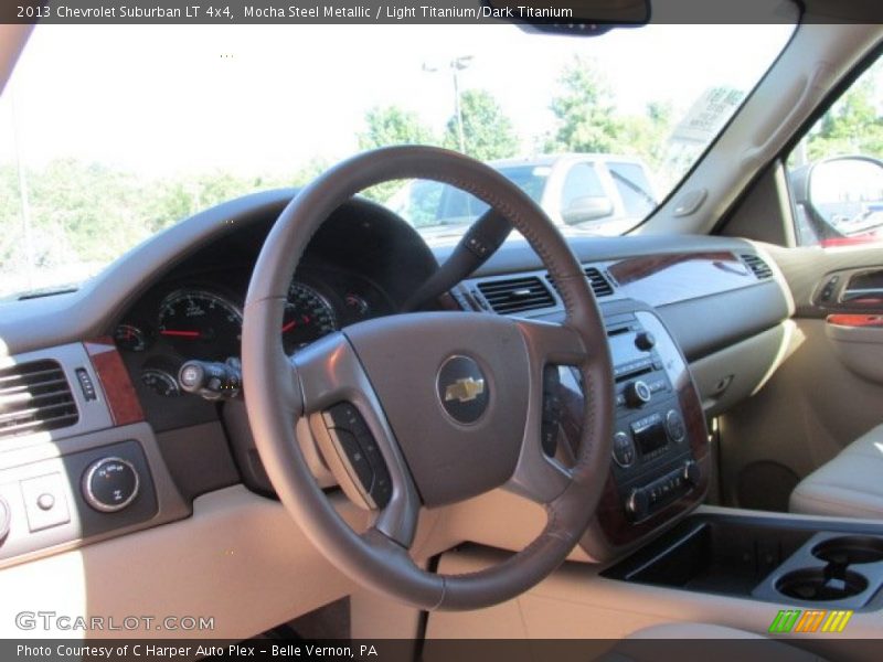 Mocha Steel Metallic / Light Titanium/Dark Titanium 2013 Chevrolet Suburban LT 4x4