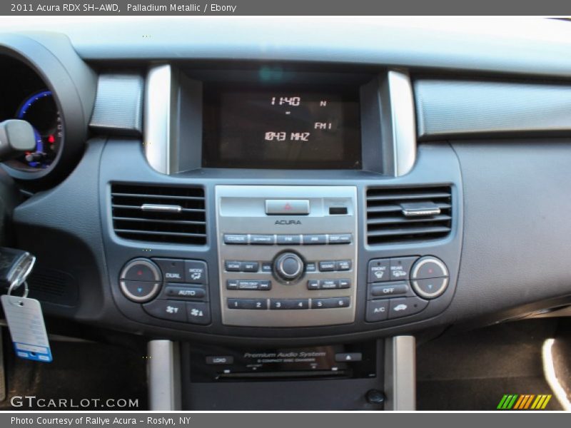 Palladium Metallic / Ebony 2011 Acura RDX SH-AWD