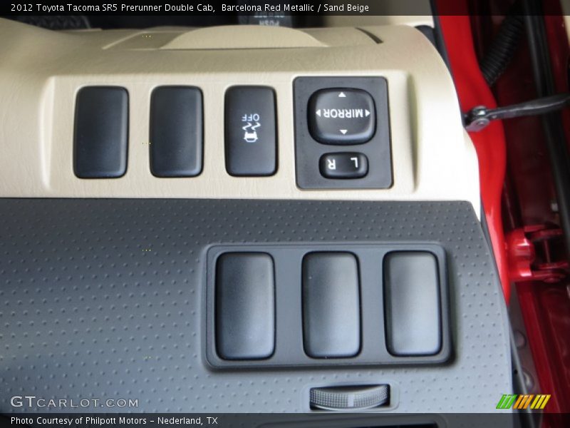 Barcelona Red Metallic / Sand Beige 2012 Toyota Tacoma SR5 Prerunner Double Cab