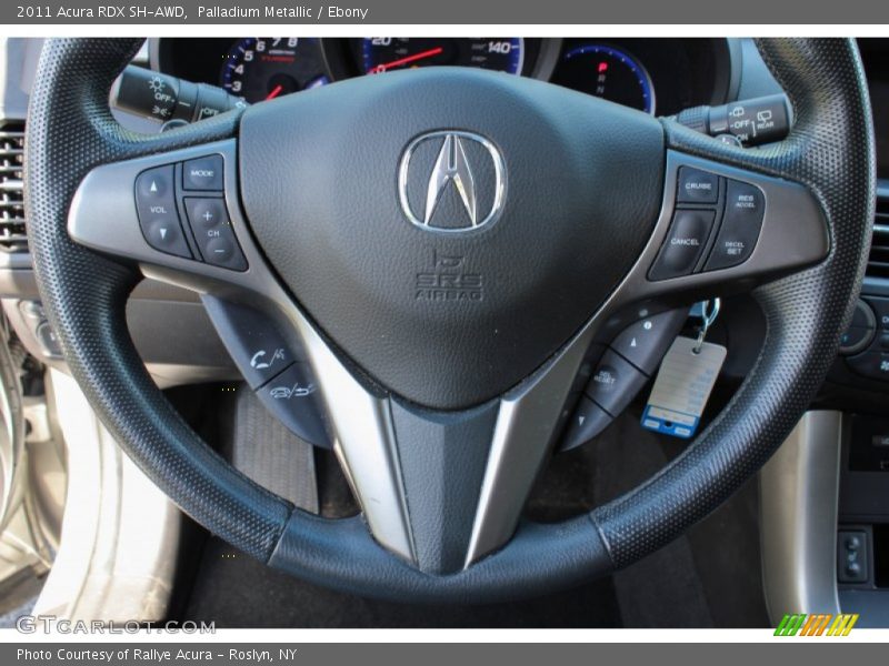 Palladium Metallic / Ebony 2011 Acura RDX SH-AWD