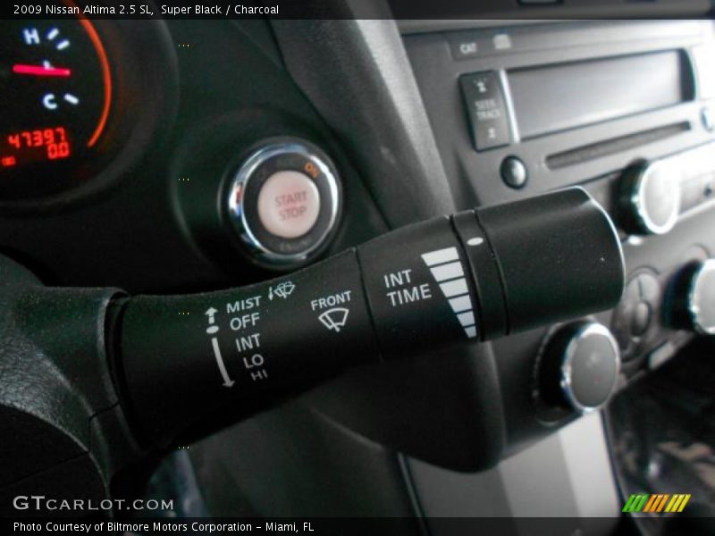 Super Black / Charcoal 2009 Nissan Altima 2.5 SL