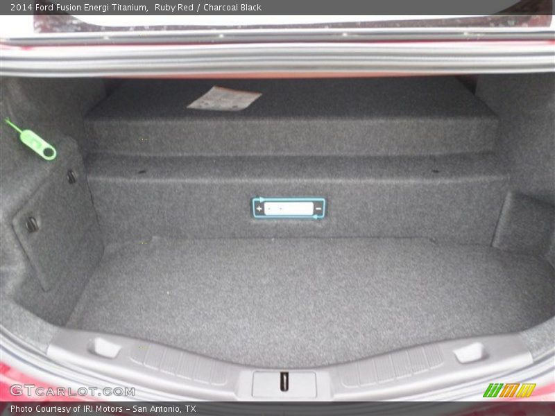 Ruby Red / Charcoal Black 2014 Ford Fusion Energi Titanium