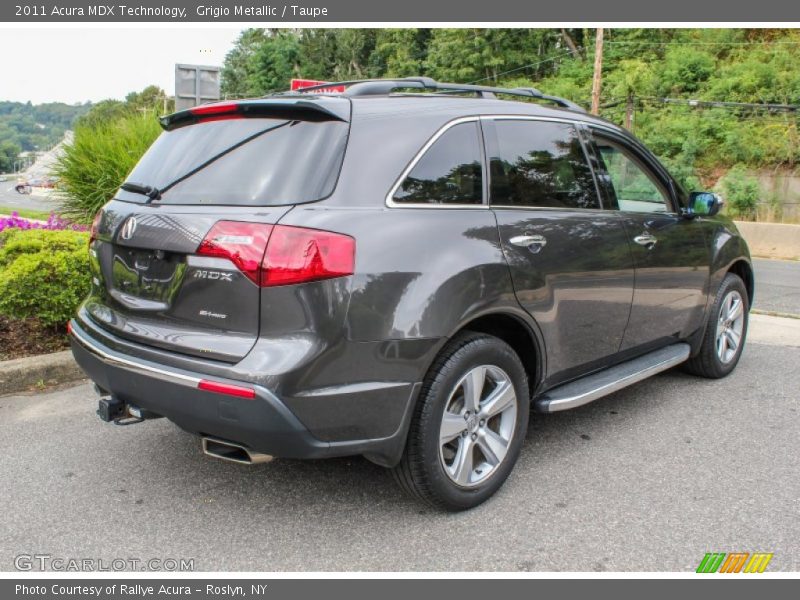 Grigio Metallic / Taupe 2011 Acura MDX Technology