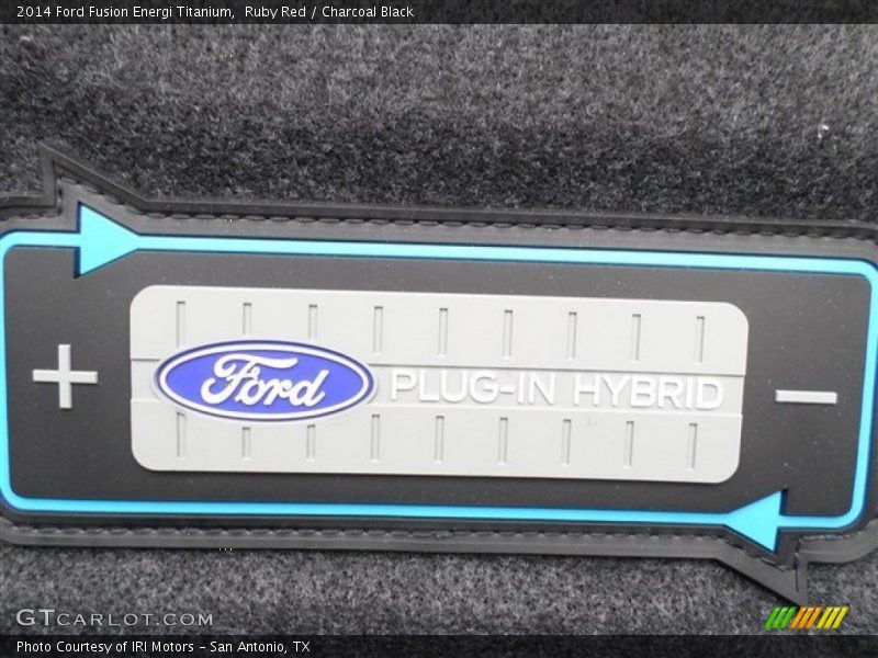 Ruby Red / Charcoal Black 2014 Ford Fusion Energi Titanium
