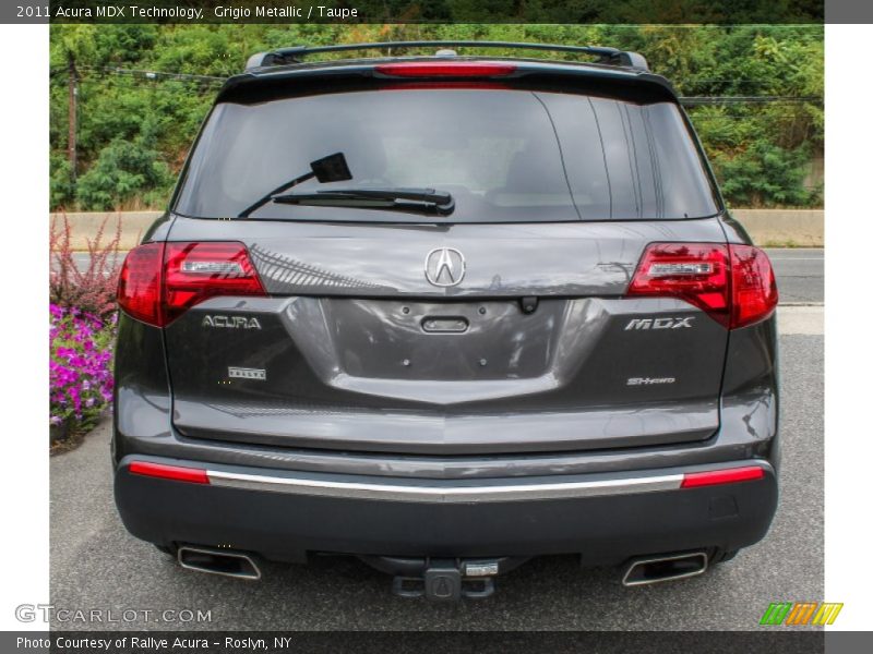 Grigio Metallic / Taupe 2011 Acura MDX Technology
