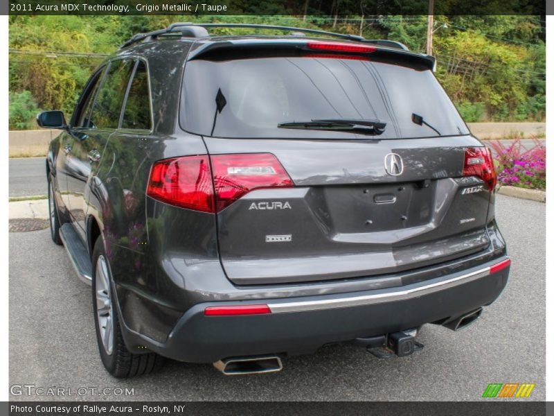 Grigio Metallic / Taupe 2011 Acura MDX Technology
