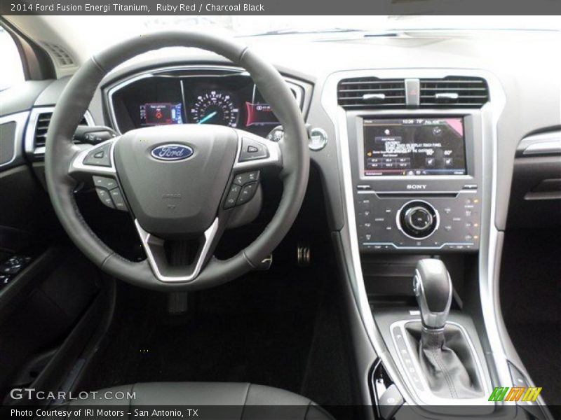 Dashboard of 2014 Fusion Energi Titanium