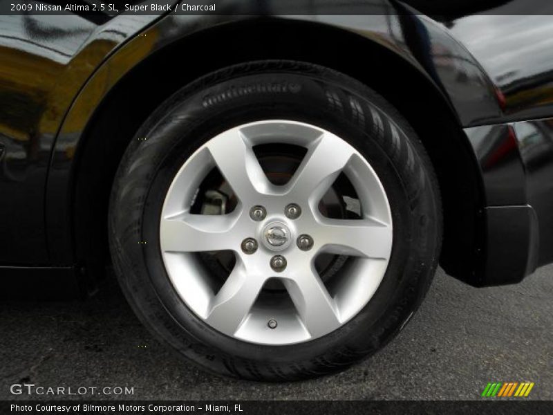 Super Black / Charcoal 2009 Nissan Altima 2.5 SL