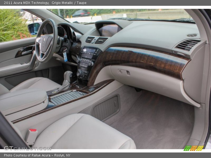 Grigio Metallic / Taupe 2011 Acura MDX Technology