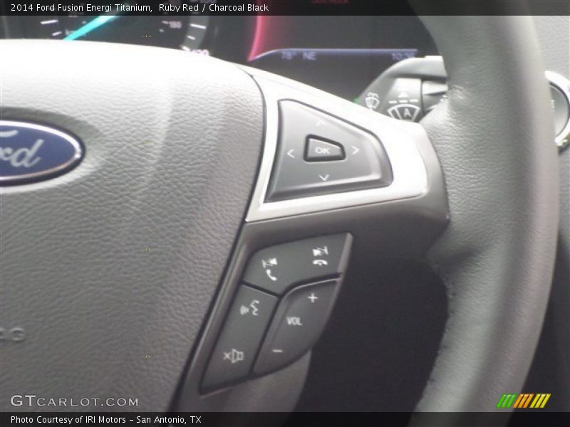 Controls of 2014 Fusion Energi Titanium