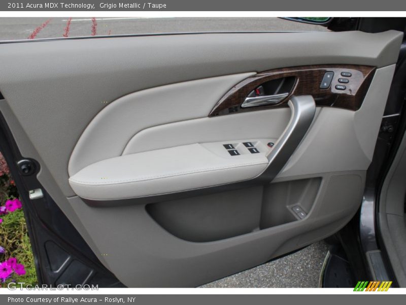 Grigio Metallic / Taupe 2011 Acura MDX Technology