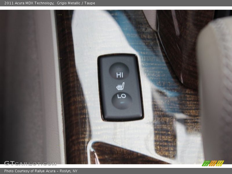 Grigio Metallic / Taupe 2011 Acura MDX Technology