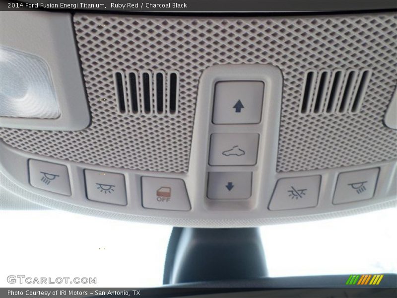 Controls of 2014 Fusion Energi Titanium