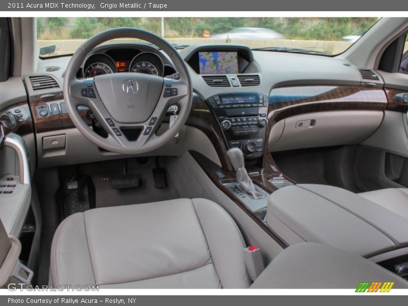 Grigio Metallic / Taupe 2011 Acura MDX Technology