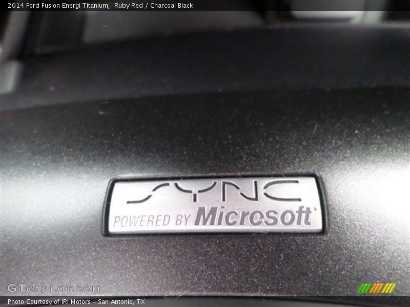 Ruby Red / Charcoal Black 2014 Ford Fusion Energi Titanium