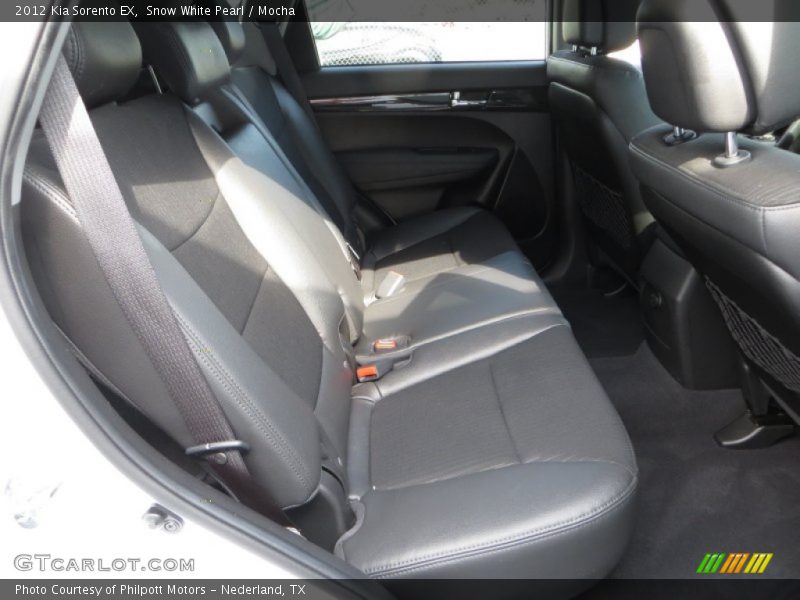 Snow White Pearl / Mocha 2012 Kia Sorento EX