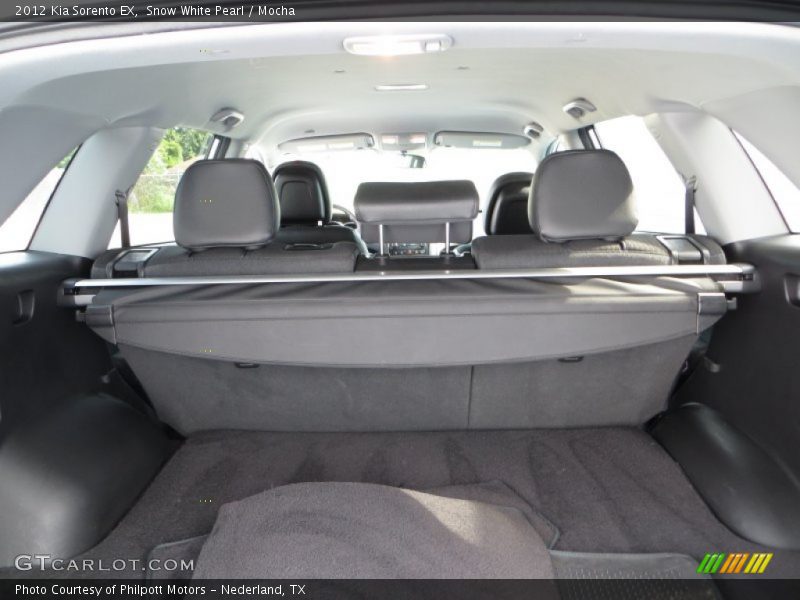 Snow White Pearl / Mocha 2012 Kia Sorento EX