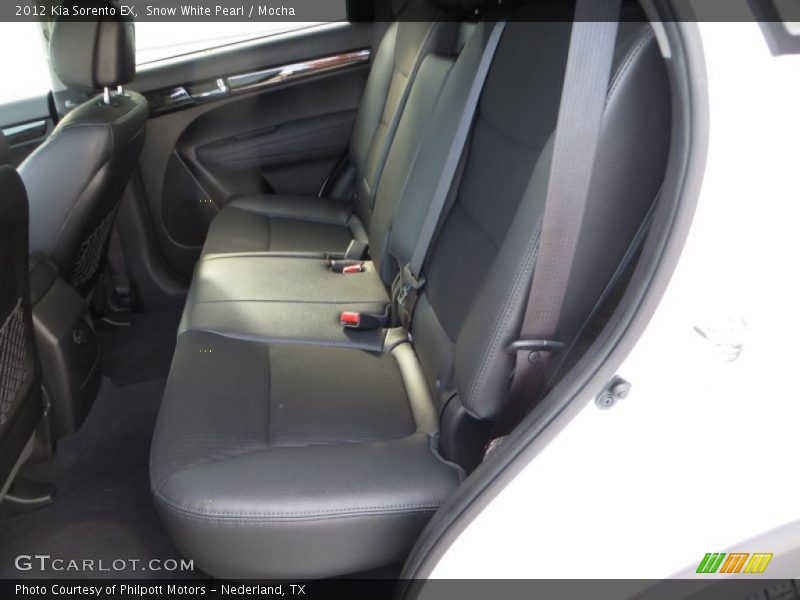 Snow White Pearl / Mocha 2012 Kia Sorento EX