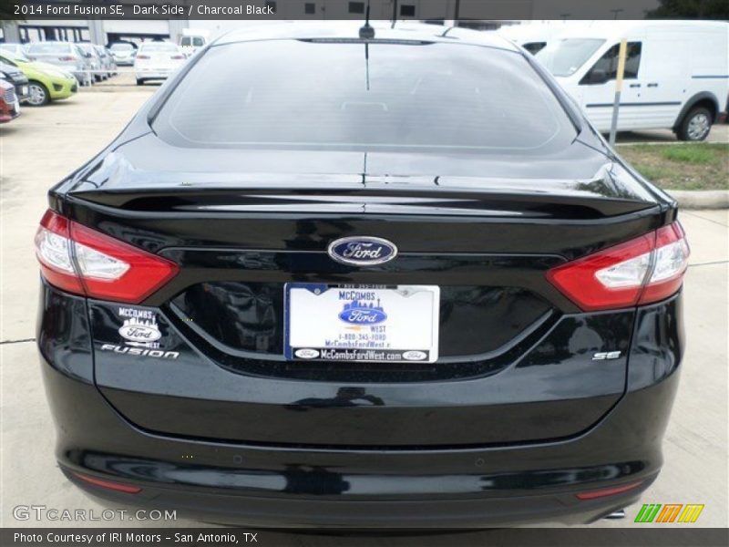 Dark Side / Charcoal Black 2014 Ford Fusion SE