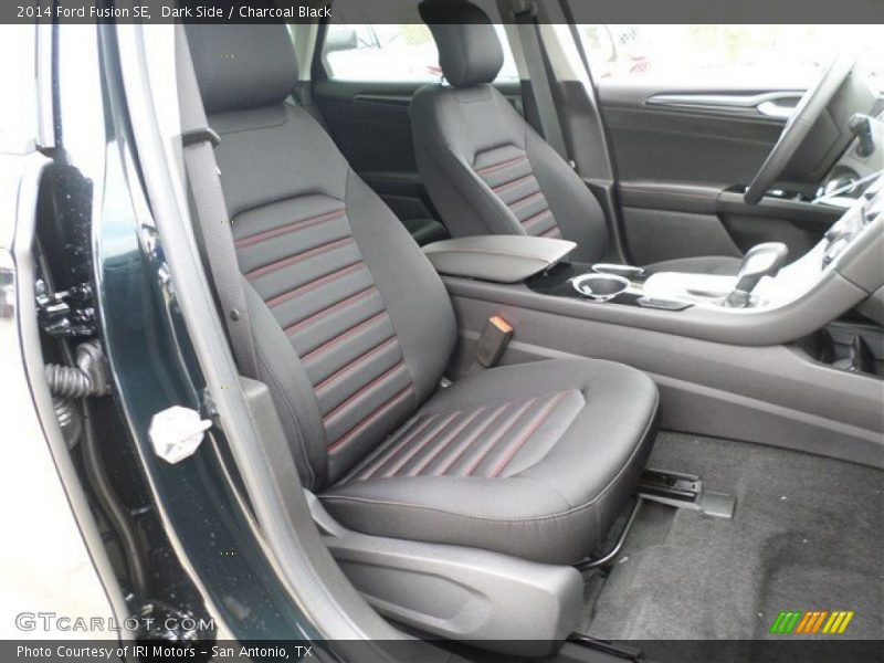 Front Seat of 2014 Fusion SE