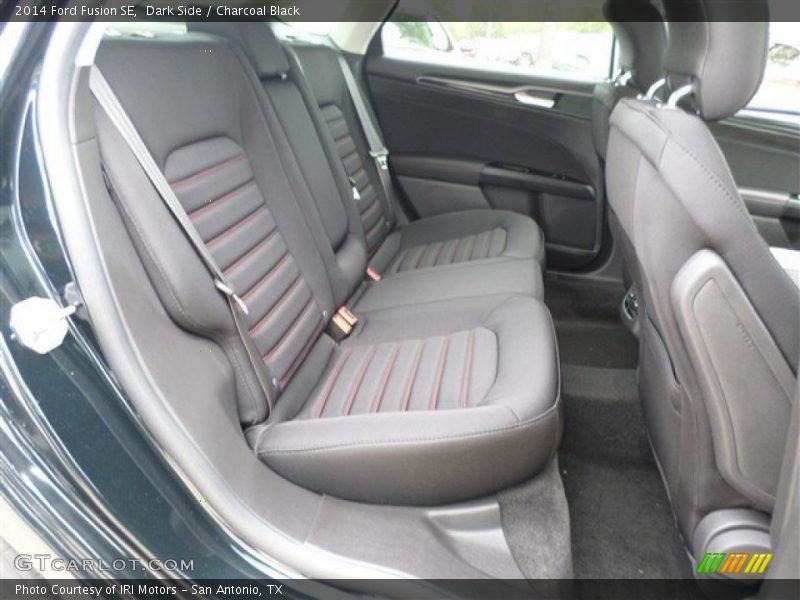 Rear Seat of 2014 Fusion SE