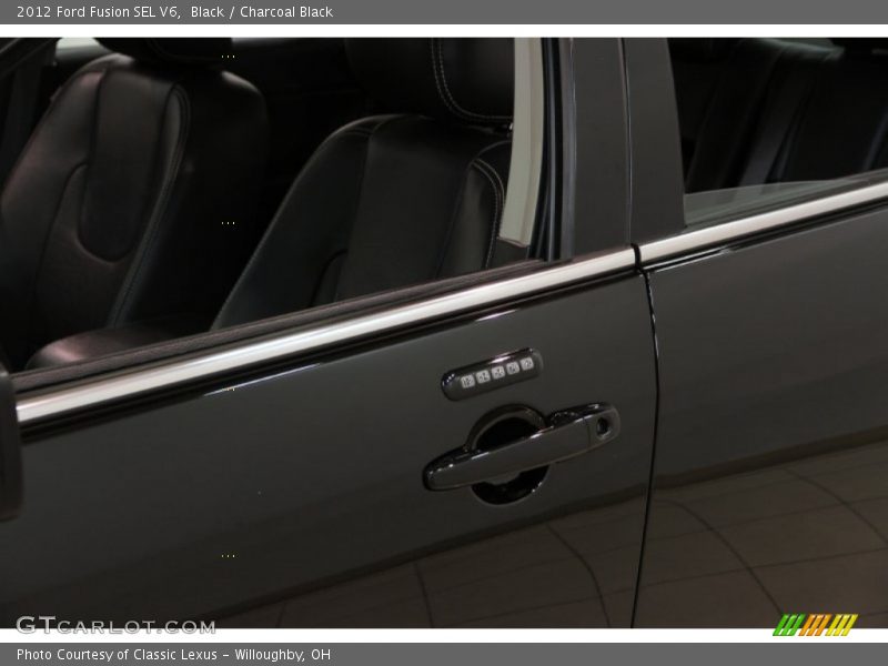 Black / Charcoal Black 2012 Ford Fusion SEL V6