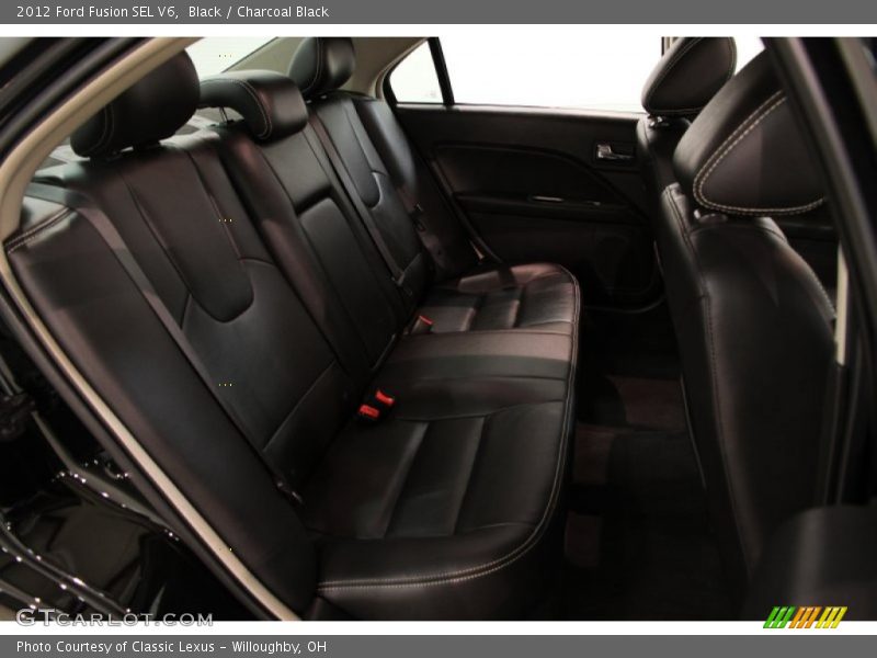 Black / Charcoal Black 2012 Ford Fusion SEL V6
