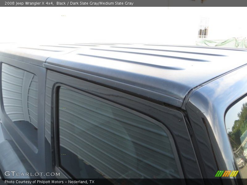 Black / Dark Slate Gray/Medium Slate Gray 2008 Jeep Wrangler X 4x4