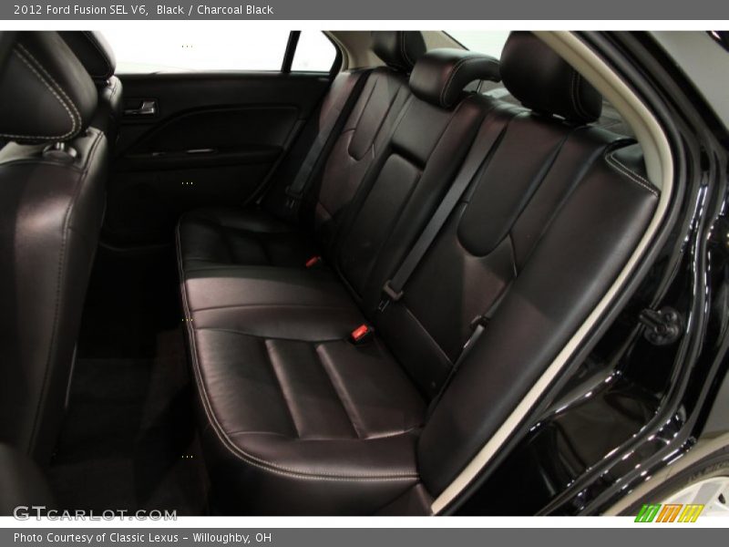 Black / Charcoal Black 2012 Ford Fusion SEL V6
